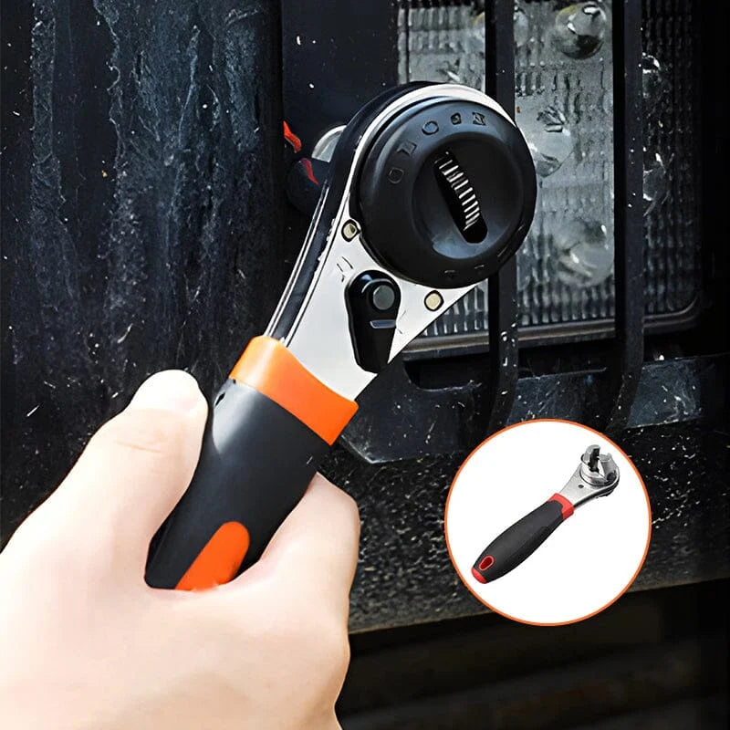 【49% OFF】👍Adjustable Ratchet Wrench