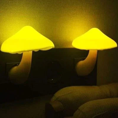 Mushroom Control Light for Night🛌Happy Night