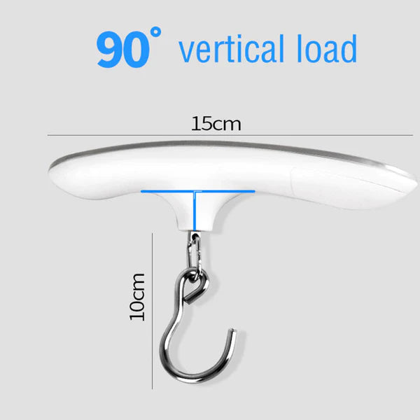 Portable electronic kitchen scale