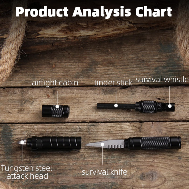 PowerMax™ 5-in-1 Multifunctional Tactical Pen