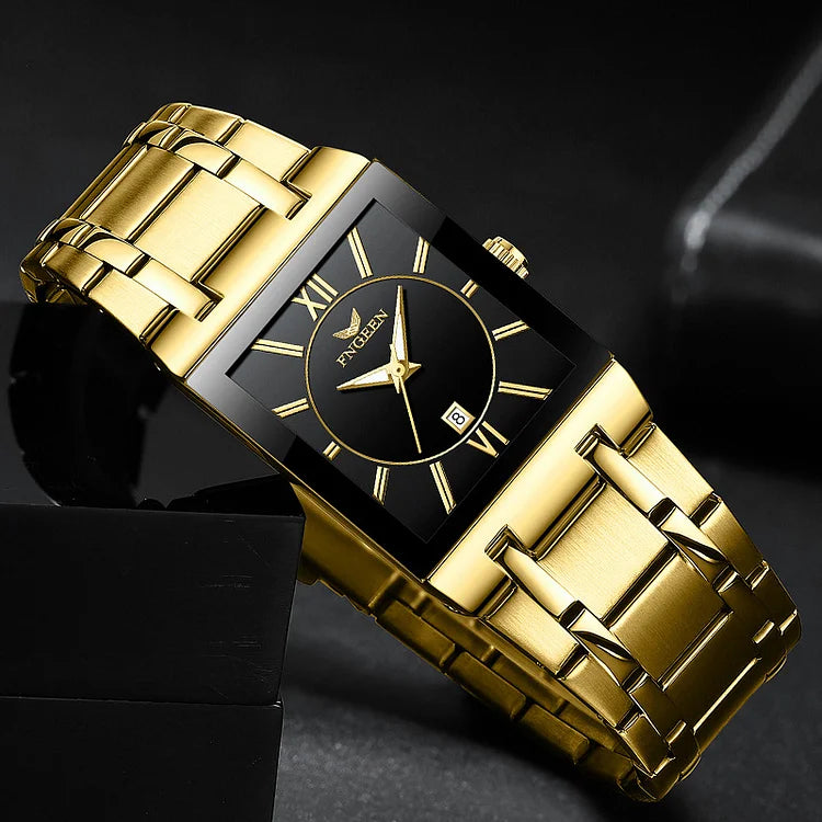 Men's Calendar Quartz Waterproof Watch