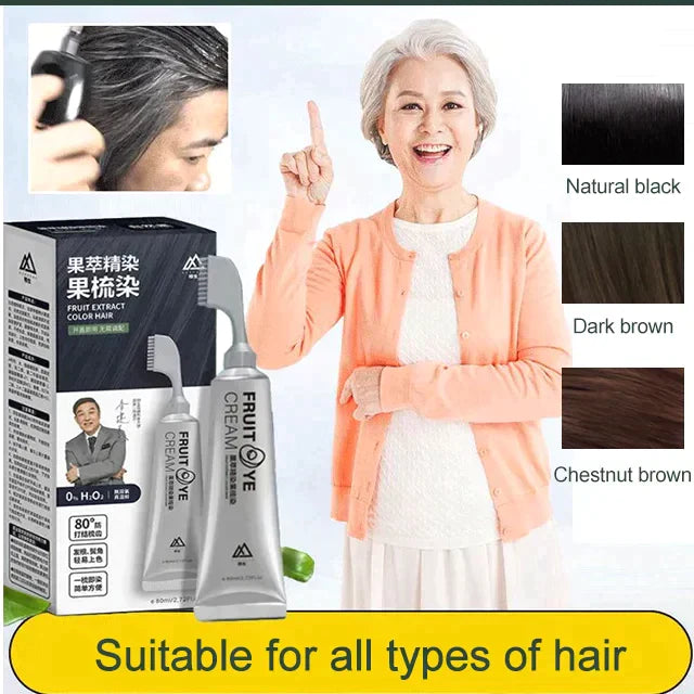 Fruit Essence Hair Dyeing Comb（50% OFF）🎁