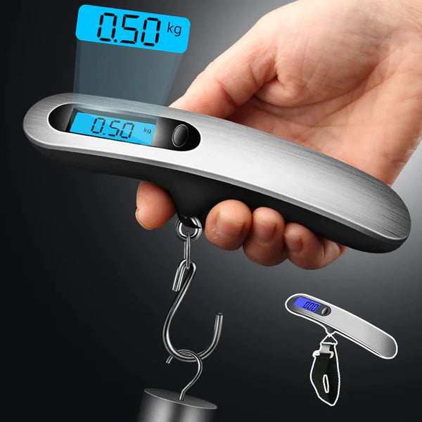 Portable electronic kitchen scale