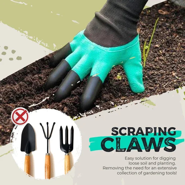 (🔥Last Day Promotion- SAVE 48% OFF)Gardening Claw Protective Gloves