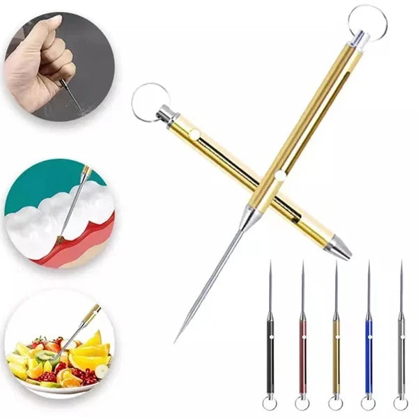 Retractable Titanium Toothpicks