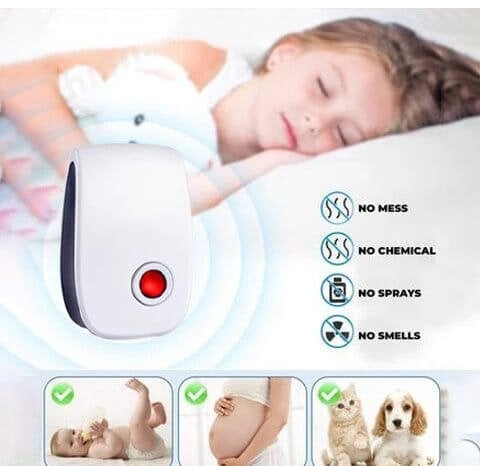 🍀Last Day 49% OFF🔥2023 Upgrated Pest Control Ultrasonic Repellent