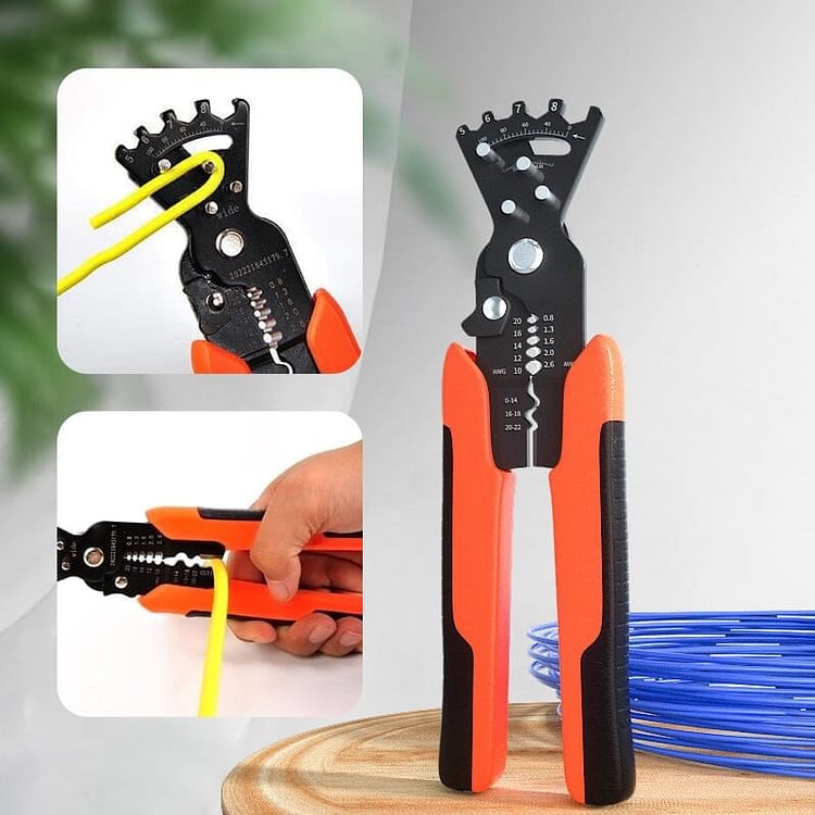 Multifunctional Wire Stripping Pliers