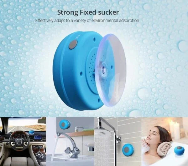 🎶🎵Waterproof Suction Speaker