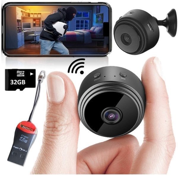 🔥Last day 49% OFF-Mini 1080 HD Wireless Magnetic Security Camera
