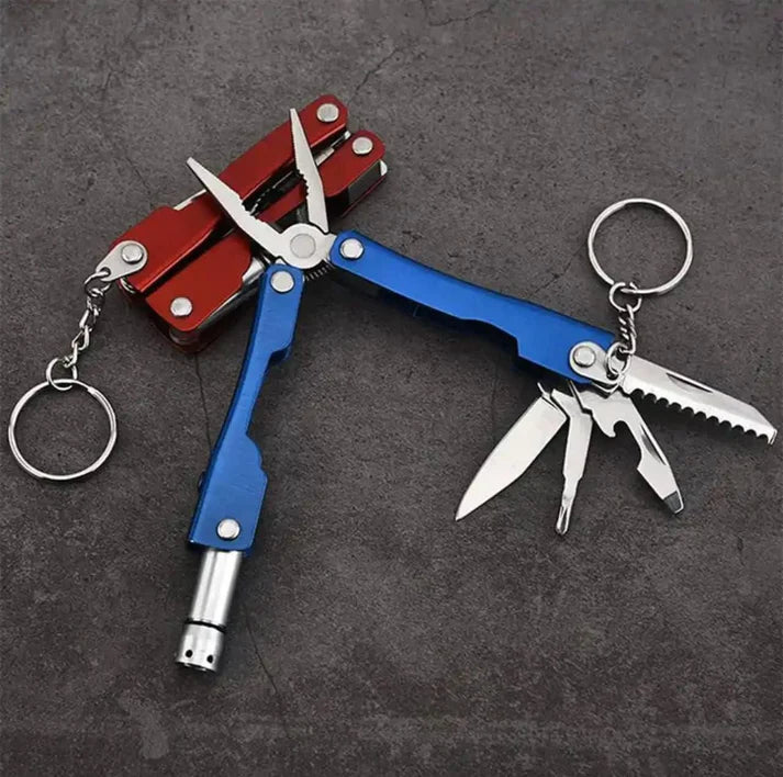 ToolistPro™ 9 in 1 Multi Functional Hand Plier Tool Keychain