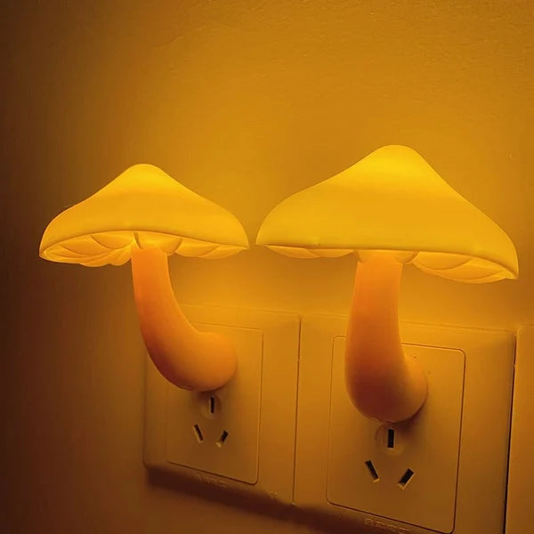 Mushroom Control Light for Night🛌Happy Night