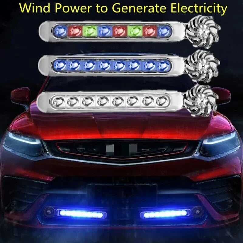 Wind Power Water Caloric LED Light