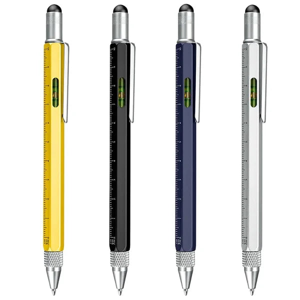 6-in-1 Multi-Functional Stylus Pen