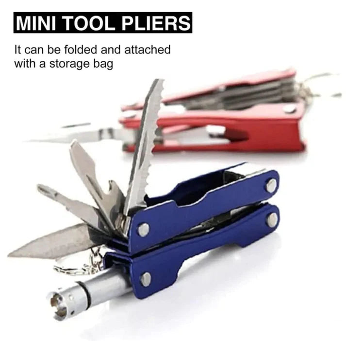 ToolistPro™ 9 in 1 Multi Functional Hand Plier Tool Keychain