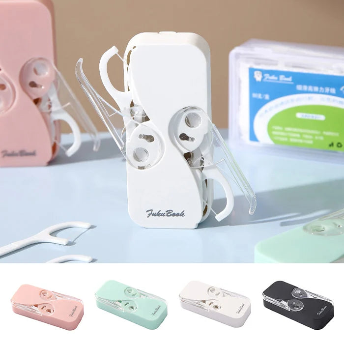 Portable Floss Dispenser + DENTAL FLOSS/1 PC