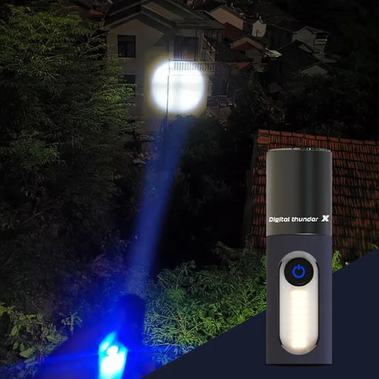 🔥Promotion 49% OFF🔥LED Rechargeable Tactical Laser Flashlight