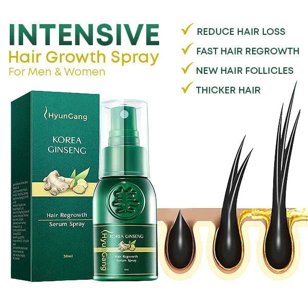 Last Day Promotion 45% OFF - 🔥Ginseng Hair Regrowth Serum Spray