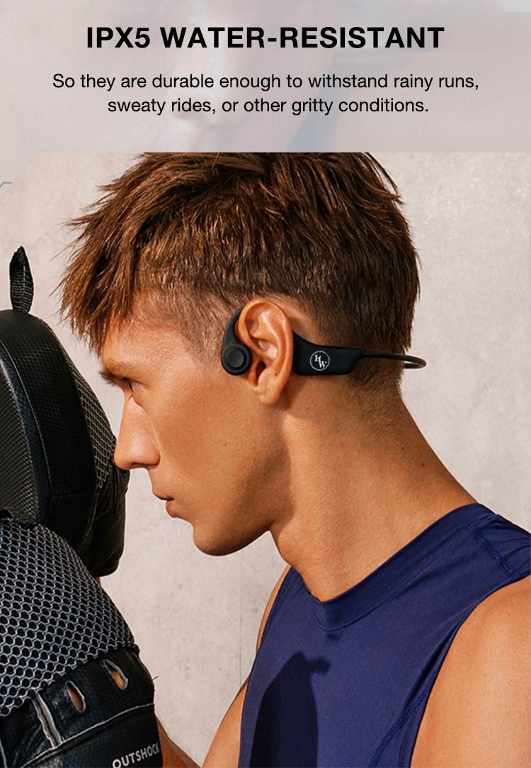 🎧Black technology bone conduction headphones