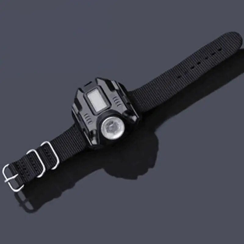 Tactical Outdoor Flashlight Waterproof Watch Light