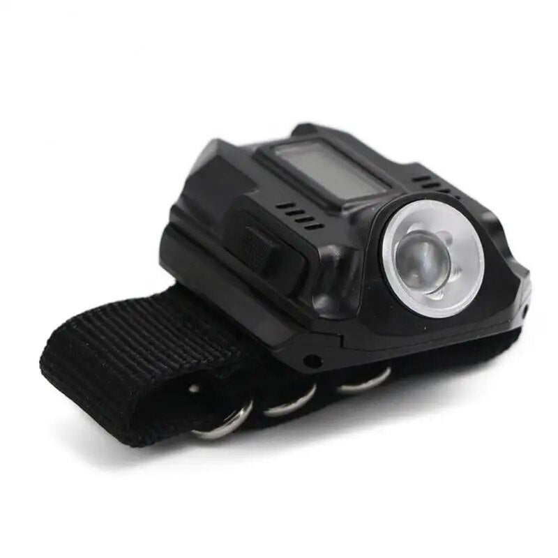 Tactical Outdoor Flashlight Waterproof Watch Light