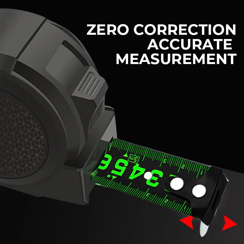 📏Fluorescent steel tape measure_ high precision, thick thickness, wear-resistant and anti falling