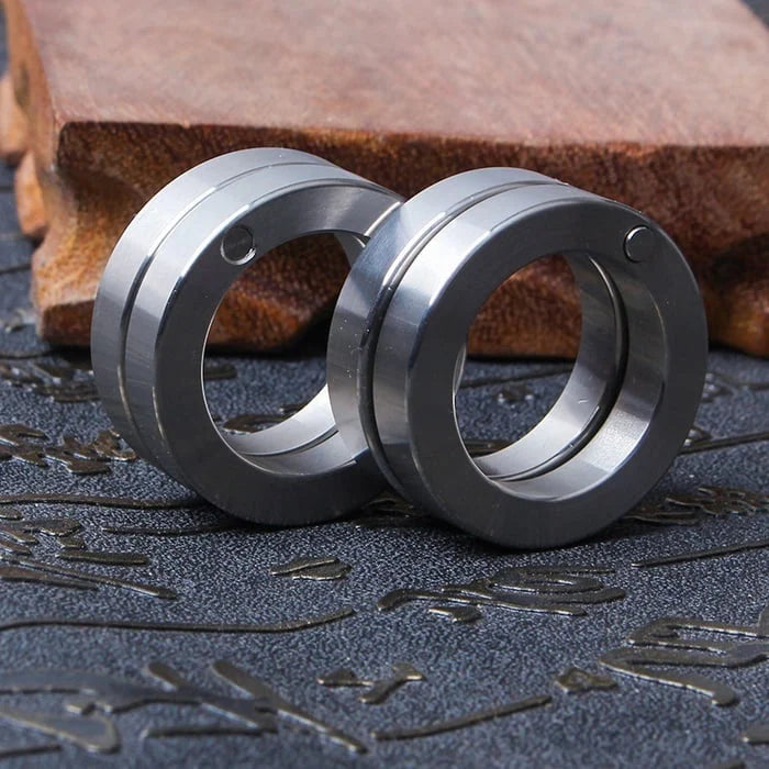 🔥Hot Sales - 49% OFF🔥Stainless Steel Outdoor Rotatable Folding Ring