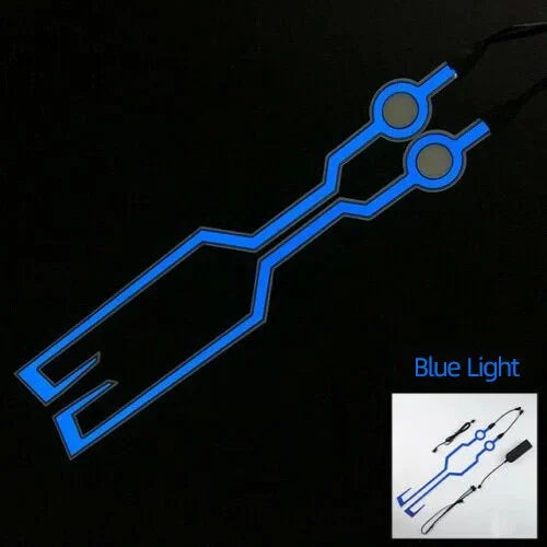 🔥🔥Motorcycle Helmet Light LED DIY Helmet LED Light Motorbike Reflective Strips