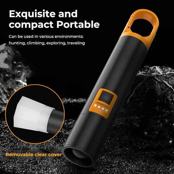 🔦 Multifunctional strong light flashlight