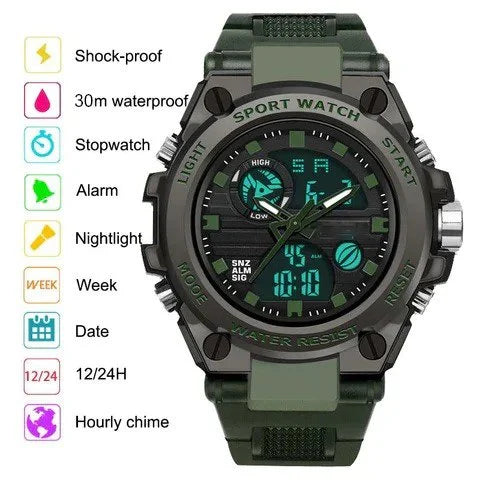 🔥Waterproof Premium Men's Sports Watch 🔥