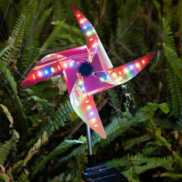 🏡Garden Solar Windmill Light--🔥Buy More Get More🔥