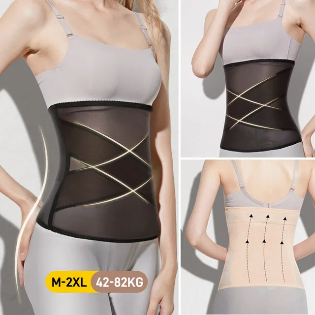 🔥LAST DAY Promotion 45% OFF🔥Cross Mesh Girdle for Waist Shaping