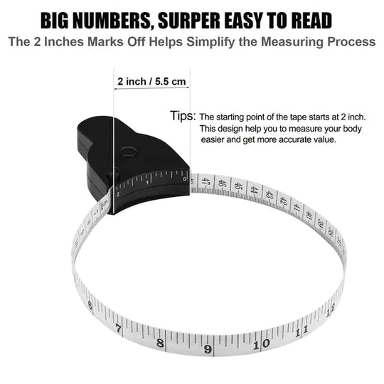 ✨Automatic Rolling Tape Girth Measuring Ruler