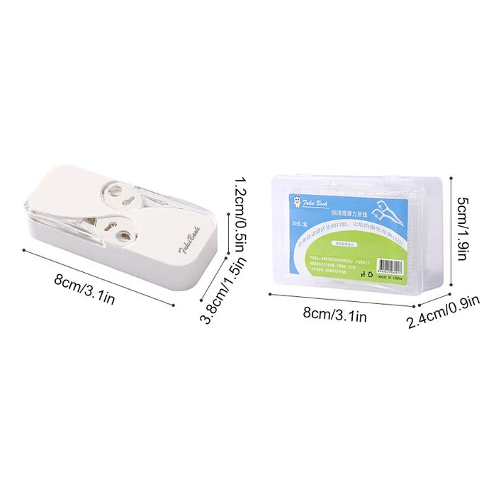 Portable Floss Dispenser + DENTAL FLOSS/1 PC