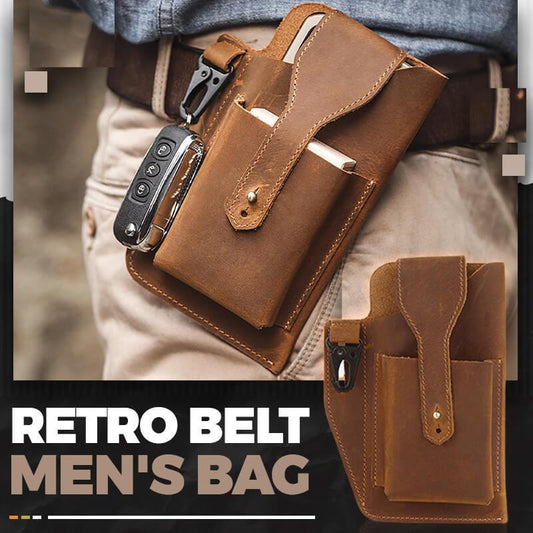 Retro Belt Waist Men's Bag【3 Day Delivery&Cash on delivery-HOT SALE-45%OFF🔥🔥🔥】