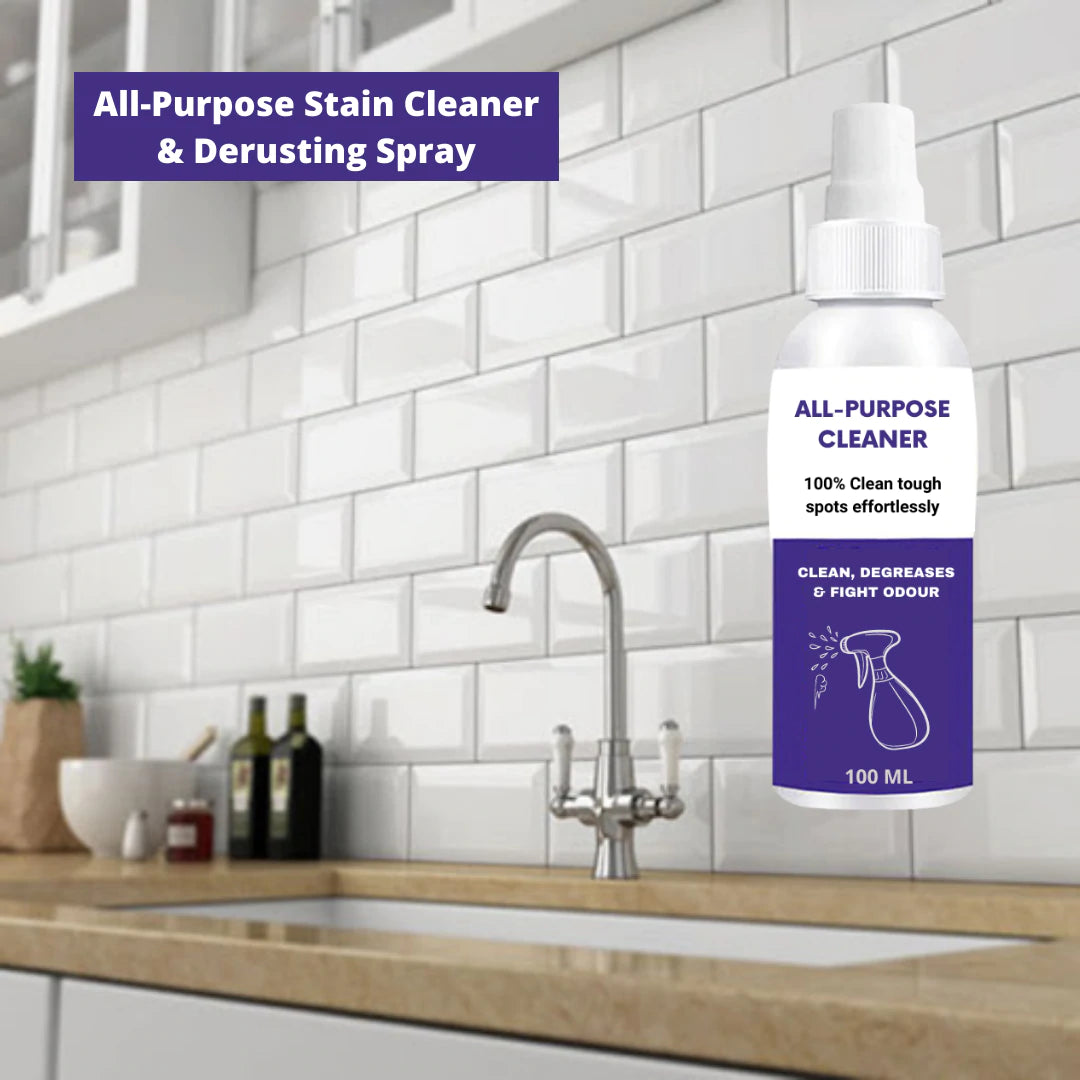 All-Purpose Stain Cleaner & Derusting Spray【HOT SALE-45%OFF🔥🔥🔥】(Express 3 Day Delivery)