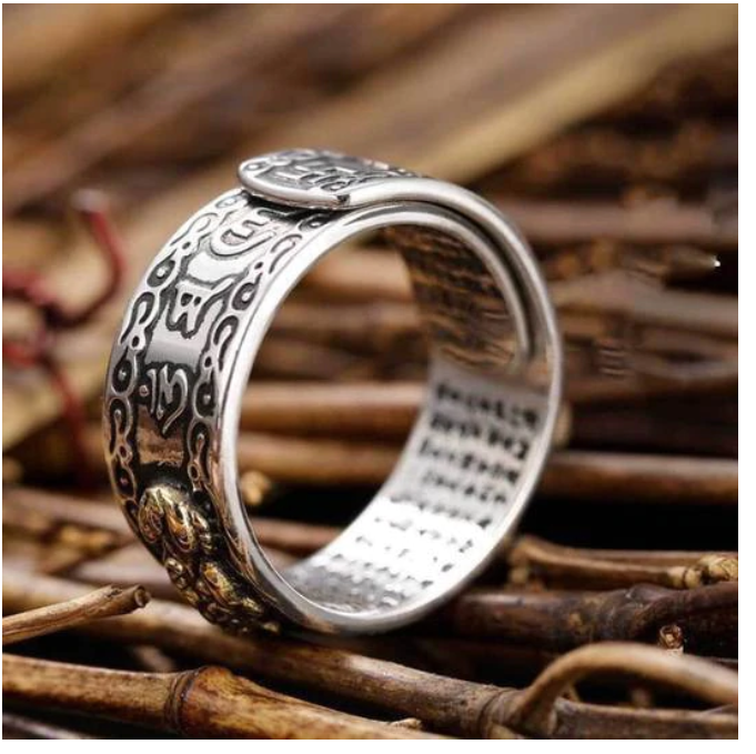 Mini Mantra Protection Ring【3 Day Delivery&Cash on delivery-HOT SALE-45%OFF🔥】