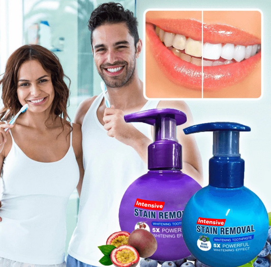 Intensive Stain Removal Whitening Toothpaste【🚚CASH ON DELIVERY + LOCAL STOCK (EXPRESS 3 DAY DELIVERY)】