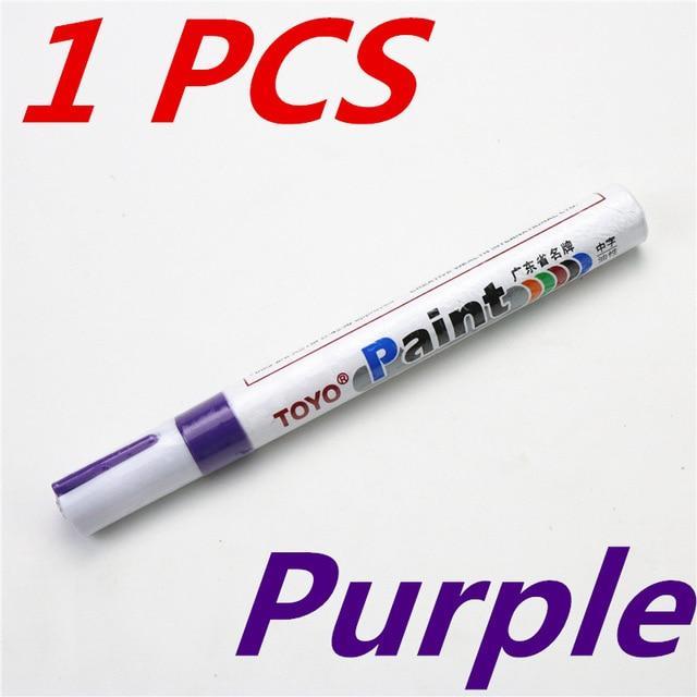 5x Waterproof Non-toxic Permanent Tire Paint Pen Color Paint Maker Pen  Universal